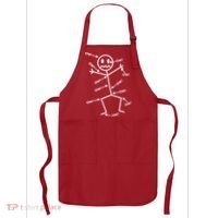 Everything Hurts Stick Man In Pain Apron thumb 0