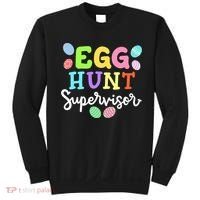 Egg Hunt Supervisor Funny Easter Mom Dad  Sweatshirt thumb 0