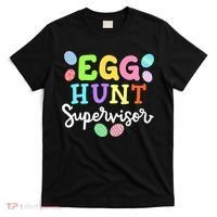 Egg Hunt Supervisor Funny Easter Mom Dad  T-Shirt thumb 0