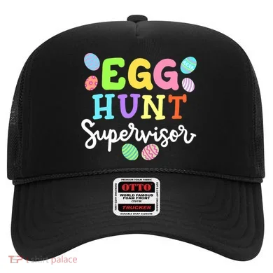 Egg Hunt Supervisor Funny Easter Mom Dad  Hat