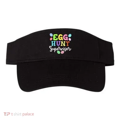 Egg Hunt Supervisor Funny Easter Mom Dad  Visor