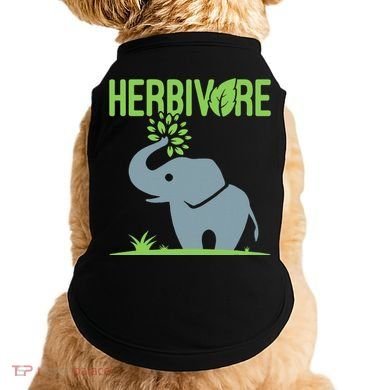 Elephant Herbivore Vegan Vegetarian Cute Doggie Tank