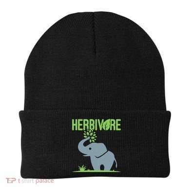 Elephant Herbivore Vegan Vegetarian Cute Beanie