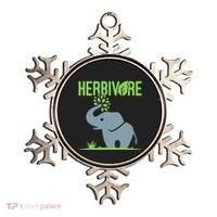 Elephant Herbivore Vegan Vegetarian Cute Ornament thumb 0