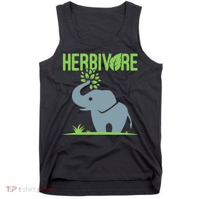 Elephant Herbivore Vegan Vegetarian Cute Tank Top