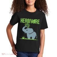 Elephant Herbivore Vegan Vegetarian Cute Kids T-Shirt thumb 2