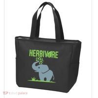 Elephant Herbivore Vegan Vegetarian Cute Tote Bag thumb 3