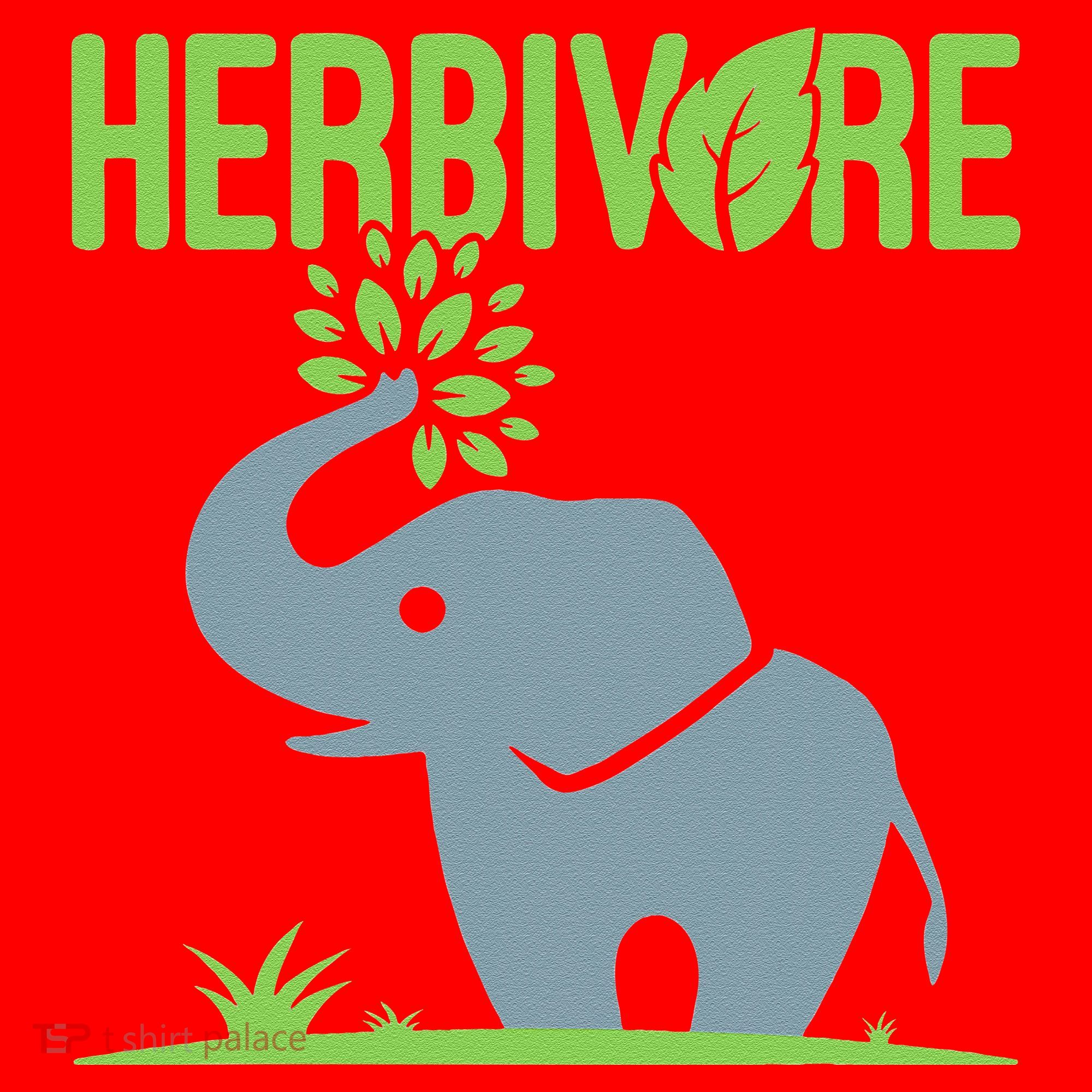 Elephant Herbivore Vegan Vegetarian Cute Santa Hat