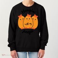 Easter Hanging With My Peeps Funny Gift Women's Sweatshirt thumb 0