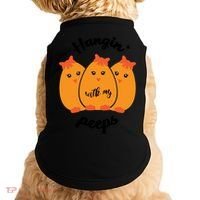 Easter Hanging With My Peeps Funny Gift Doggie Tank thumb 0
