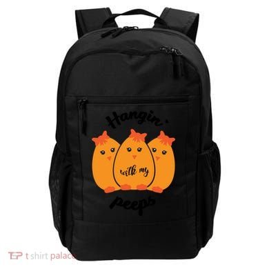 Easter Hanging With My Peeps Funny Gift Backpack