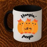 Easter Hanging With My Peeps Funny Gift Coffee Mug thumb 2