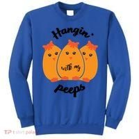 Easter Hanging With My Peeps Funny Gift Sweatshirt thumb 0
