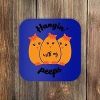 Easter Hanging With My Peeps Funny Gift Coaster thumb 0