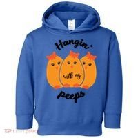 Easter Hanging With My Peeps Funny Gift Toddler Hoodie thumb 0