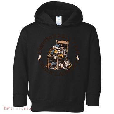 Emotionally I Am Chair Laundry Toddler Hoodie