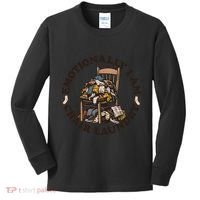 Emotionally I Am Chair Laundry Kids Long Sleeve Shirt thumb 0