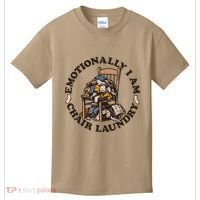 Emotionally I Am Chair Laundry Kids T-Shirt thumb 0