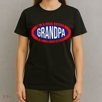 ens I'm A Drag Racing Grandpa Like A Normal Grandpa But Cooler T-Shirt thumb 4