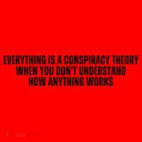 Everything Is A Conspiracy Theory When You Dont Understand How Anything Works Santa Hat thumb 1
