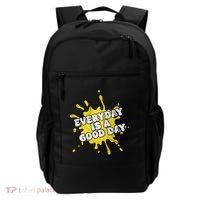 Everyday Is A Good Day Retro Backpack thumb 0