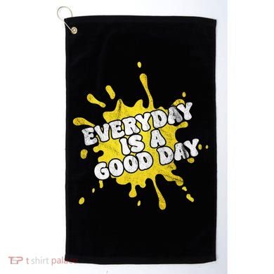 Everyday Is A Good Day Retro Golf Towel