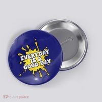 Everyday Is A Good Day Retro Button thumb 0