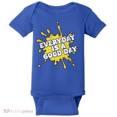 Everyday Is A Good Day Retro Baby Bodysuit