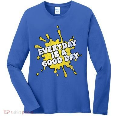 Everyday Is A Good Day Retro Women's Long Sleeve Shirt