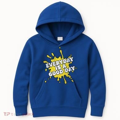 Everyday Is A Good Day Retro Kids Hoodie