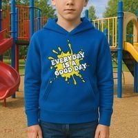 Everyday Is A Good Day Retro Kids Hoodie thumb 2