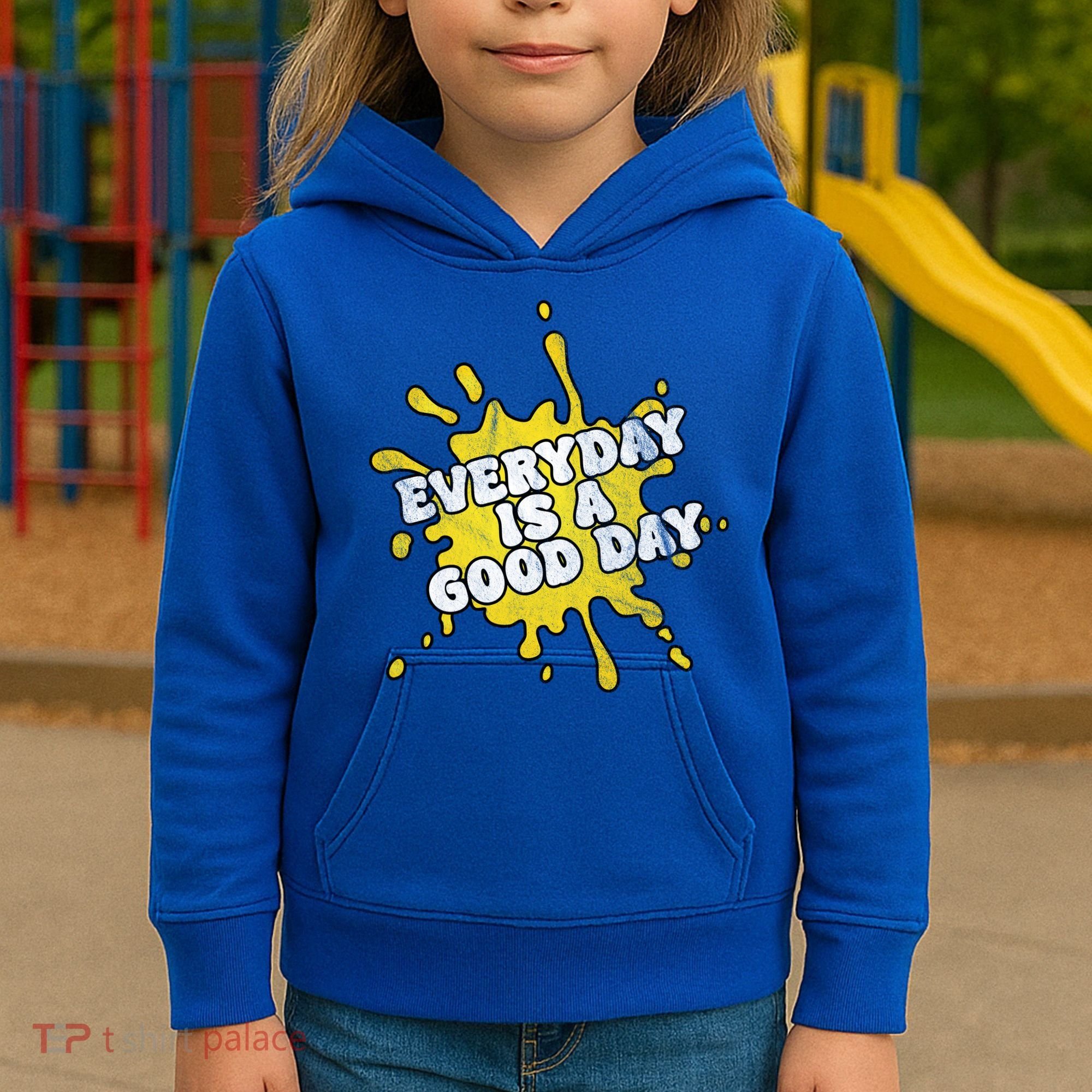 Everyday Is A Good Day Retro Kids Hoodie