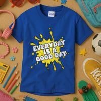 Everyday Is A Good Day Retro Kids T-Shirt thumb 3