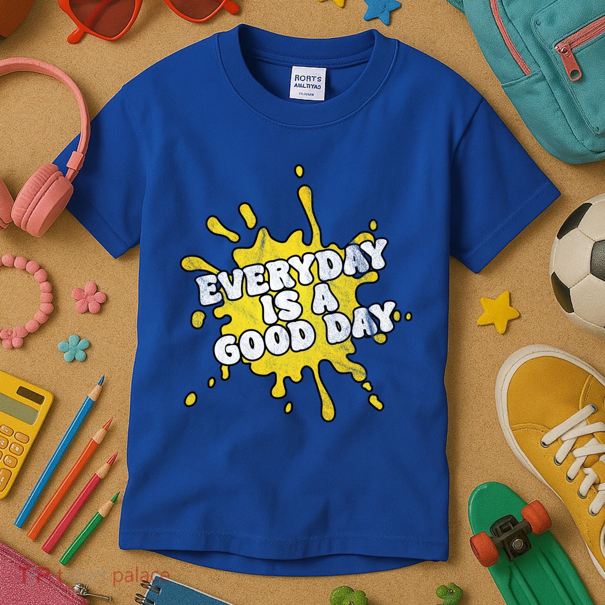 Everyday Is A Good Day Retro Kids T-Shirt