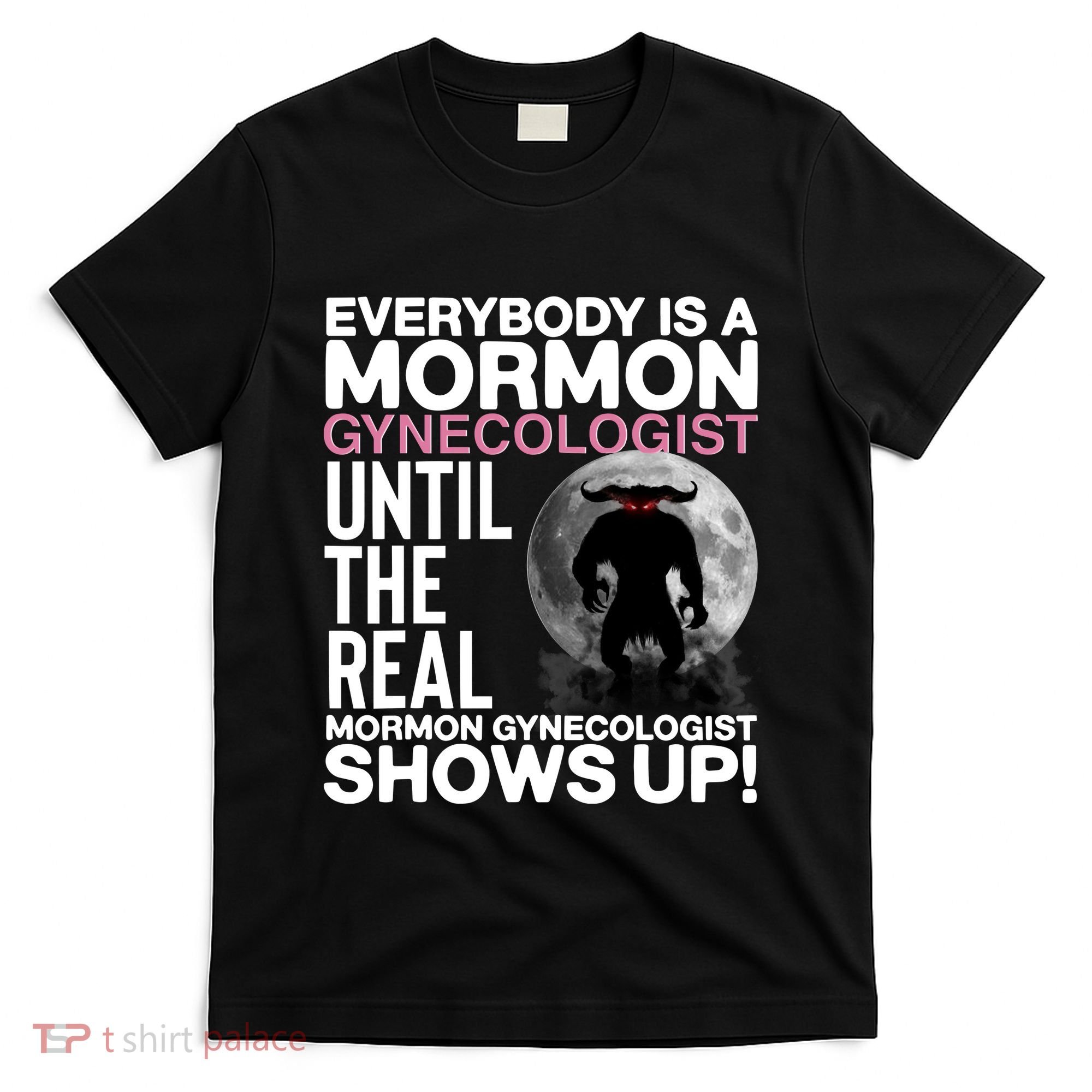 Everybody Is A Mormon Gynecologist Until The Real Mormon Gynecologist Shows Up T-Shirt