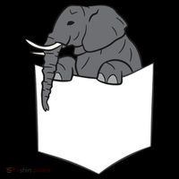 Elephant In A Pocket Funny Pocket Elephant Coffee Mug thumb 5