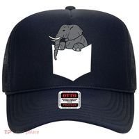 Elephant In A Pocket Funny Pocket Elephant Hat thumb 0