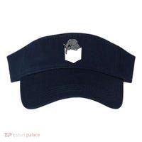 Elephant In A Pocket Funny Pocket Elephant Visor thumb 0
