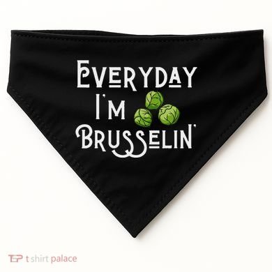 Everyday IM Brusselin Brussel Sprout Lover USA-Made Doggie Bandana