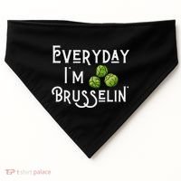 Everyday IM Brusselin Brussel Sprout Lover USA-Made Doggie Bandana thumb 0