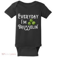 Everyday IM Brusselin Brussel Sprout Lover Baby Bodysuit thumb 0