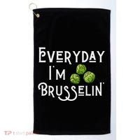 Everyday IM Brusselin Brussel Sprout Lover Golf Towel thumb 0