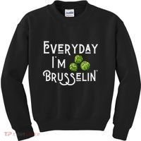 Everyday IM Brusselin Brussel Sprout Lover Kids Sweatshirt thumb 0