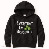 Everyday IM Brusselin Brussel Sprout Lover Kids Hoodie thumb 0
