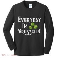 Everyday IM Brusselin Brussel Sprout Lover Kids Long Sleeve Shirt thumb 0