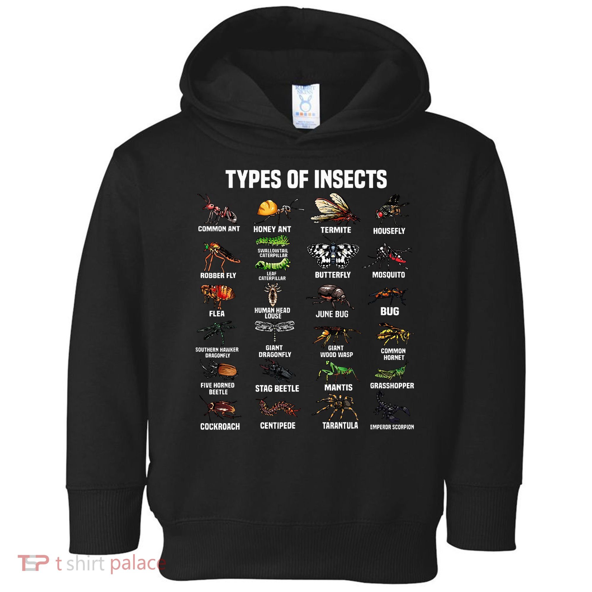 Entomology Insect Bug Lover Toddler Hoodie