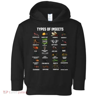 Entomology Insect Bug Lover Toddler Hoodie