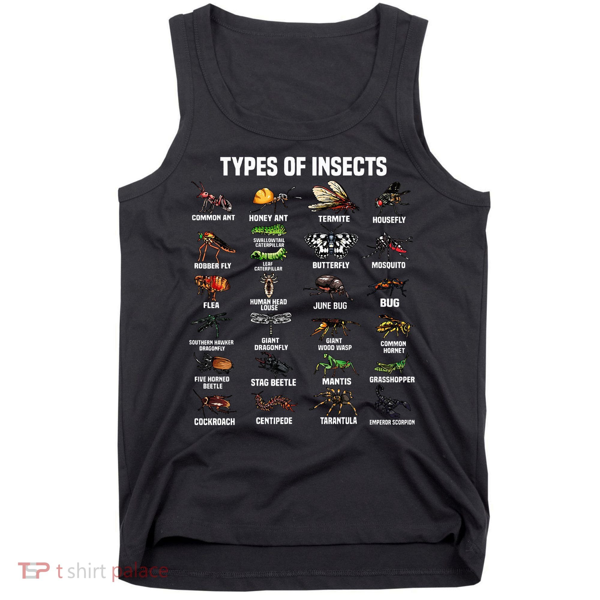 Entomology Insect Bug Lover Tank Top
