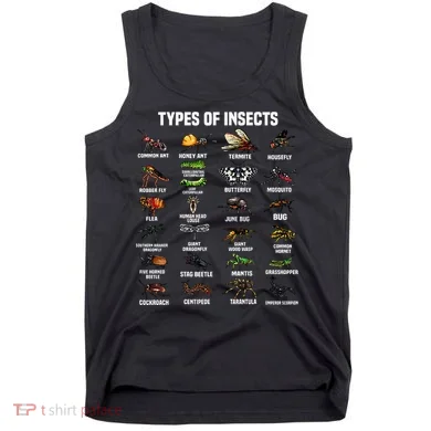 Entomology Insect Bug Lover Tank Top