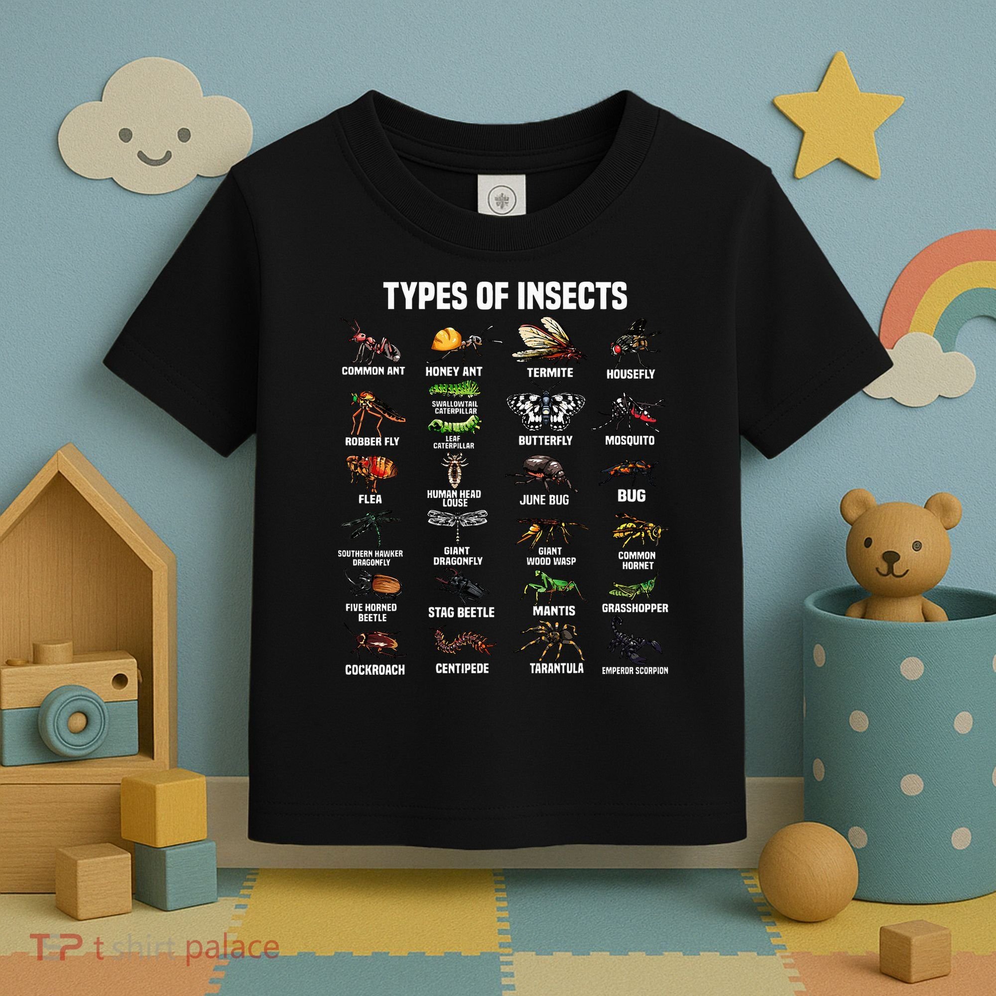 Entomology Insect Bug Lover Toddler T-Shirt